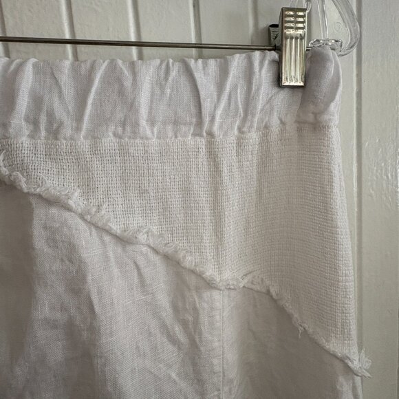 Italian Linen Patchwork Maxi Skirt - Picture 8 of 15